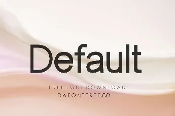 Default font