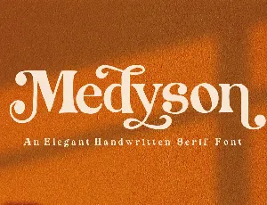 Medyson Serif font