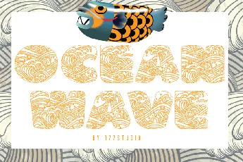 OCEAN WAVE font