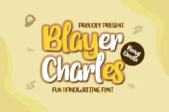 Blayer Charles Script font