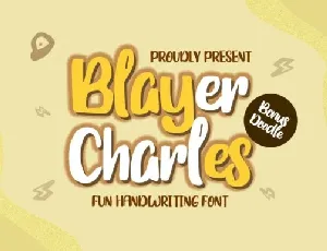 Blayer Charles Script font