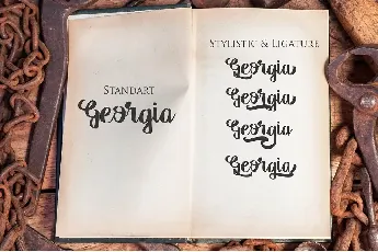 Georgia Script font