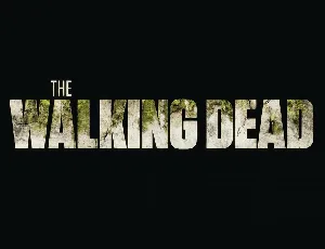 The Walking Dead font