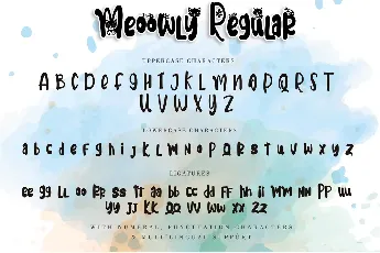 Meoowly font