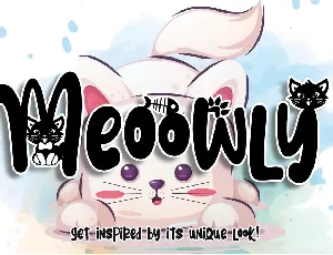 Meoowly font