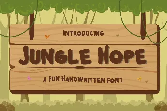 Jungle Hope font