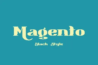 Magento font