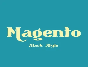 Magento font