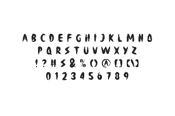 Roughshark Demo font