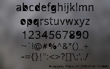 3M Trislan font