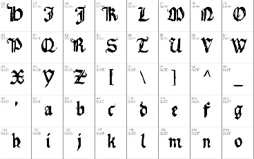 Requiem for A font