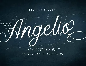 Angelio font