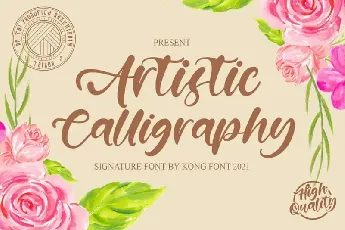 Artistic Script font