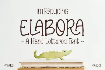 Elabora font