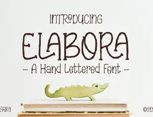 Elabora font