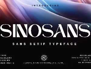 Sinosans font