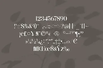 Hergika font