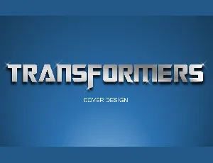 Transformers Movie font