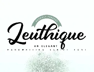 Leuthique font