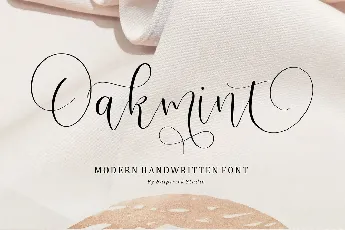 Oakmint font