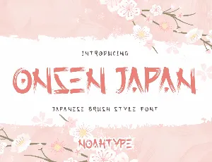 Onsen Japan Demo font