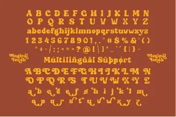 Magical Touch font