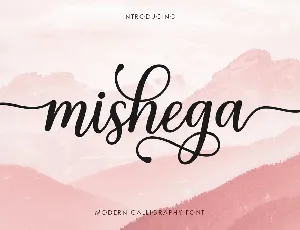 Mishega font