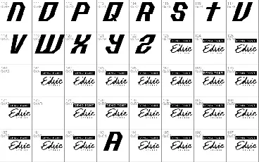 Racemate font