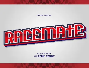 Racemate font