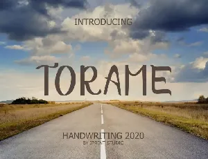 Torame Handwriting font