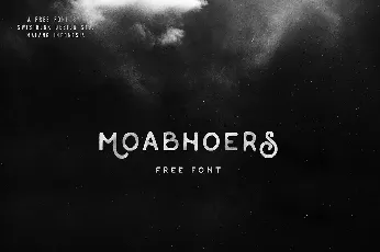 Moabhoers font