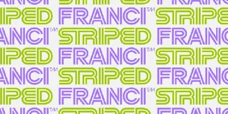 Franci Family font