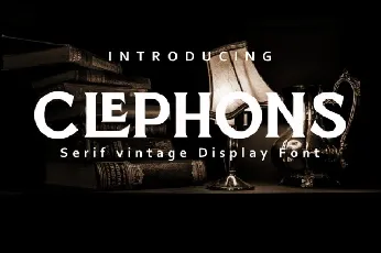 Clephons font