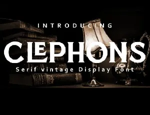 Clephons font