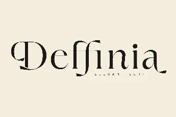 Deffinia font