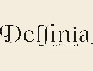 Deffinia font