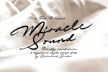 Miracle Sound font