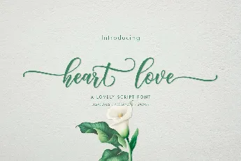 Heart Love font