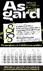 Asgard Trial font