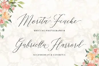 Sarisha Script font