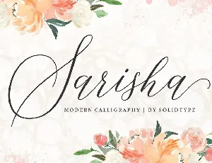 Sarisha Script font