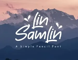 LinSamLin font