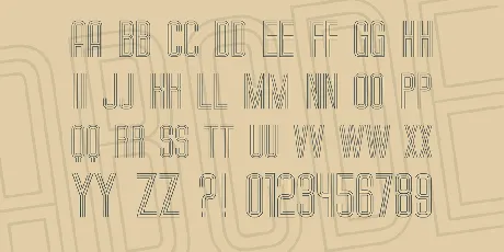 Trio font