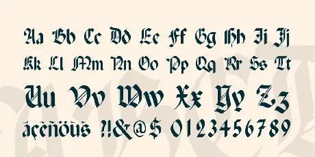 Paganini font