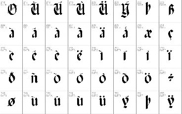 Paganini font