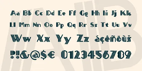 Titanick Display NF font