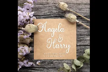 Wedding Calligraphy font