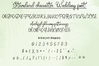 Wedding Calligraphy font