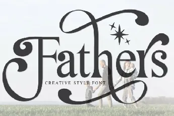 Fathers font