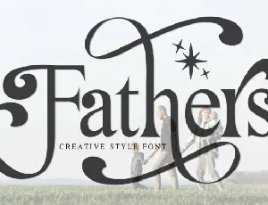 Fathers font